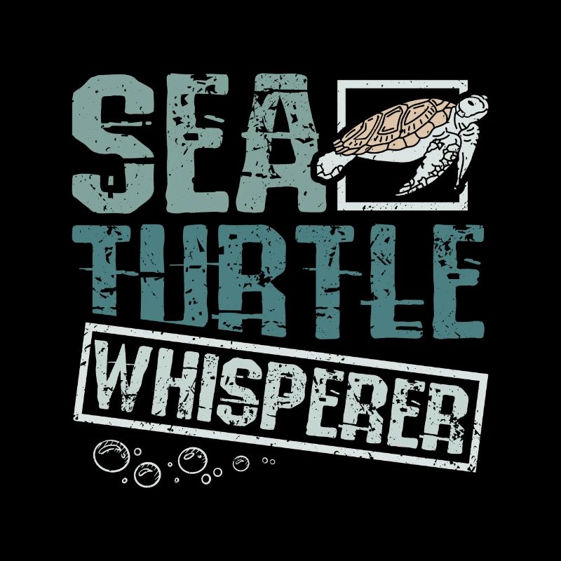 Sea turtle whisperer