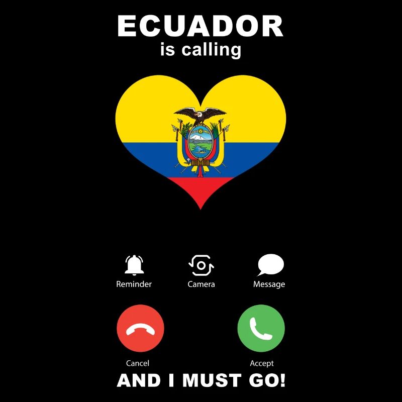 Ecuador is calling Ecuador Herz Souvenir