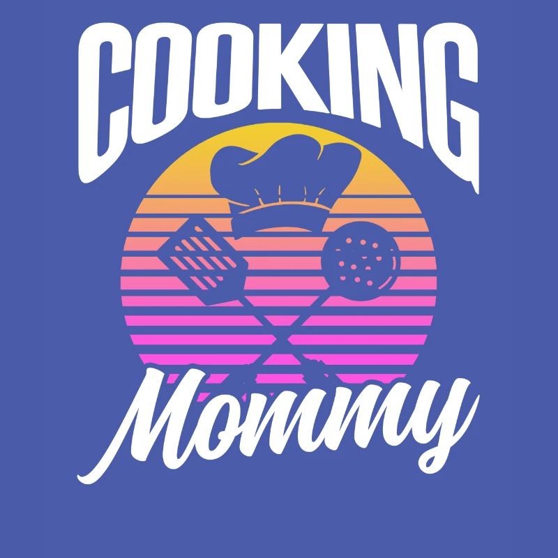 Kochende Mami Kochen Koch Köchin Mama Mutter