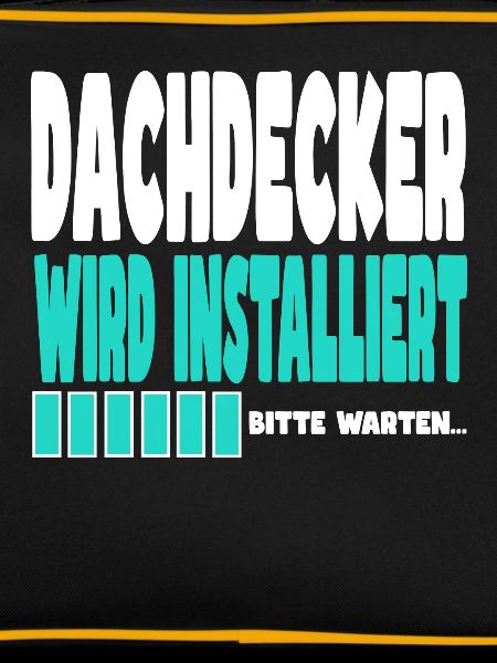 Dachdecker wird installiert