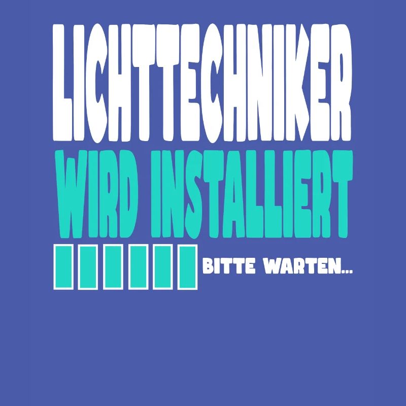 Lichttechniker wird installiert