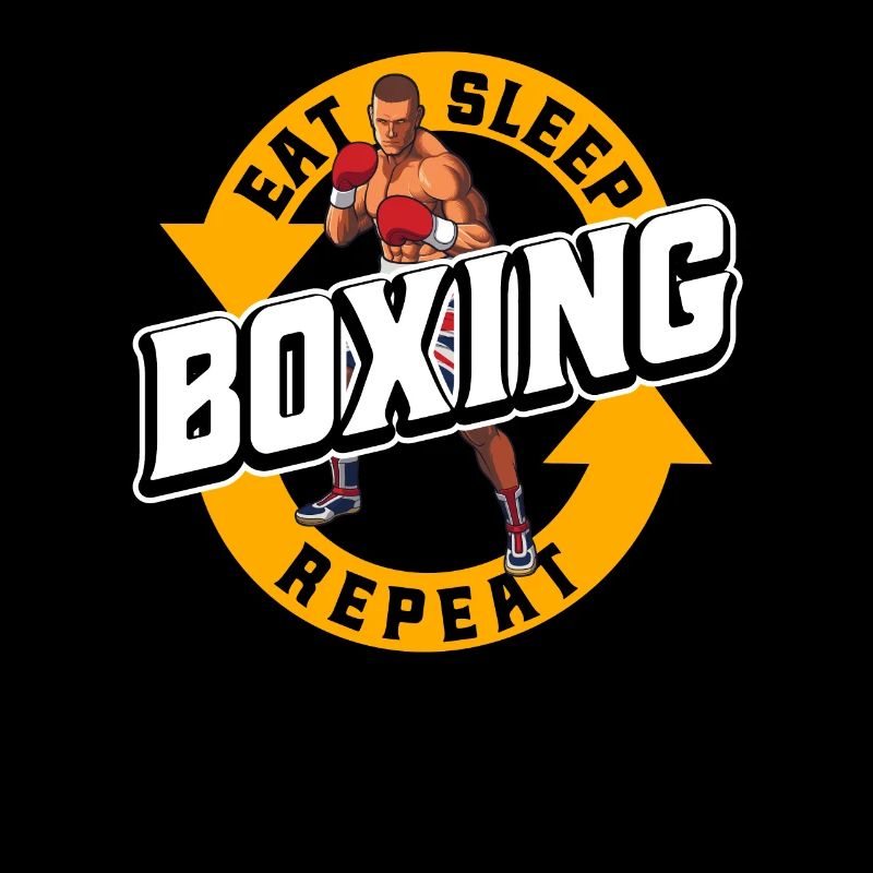 Manger Sommeil Boxe Répéter Boxer Boxe Boxe