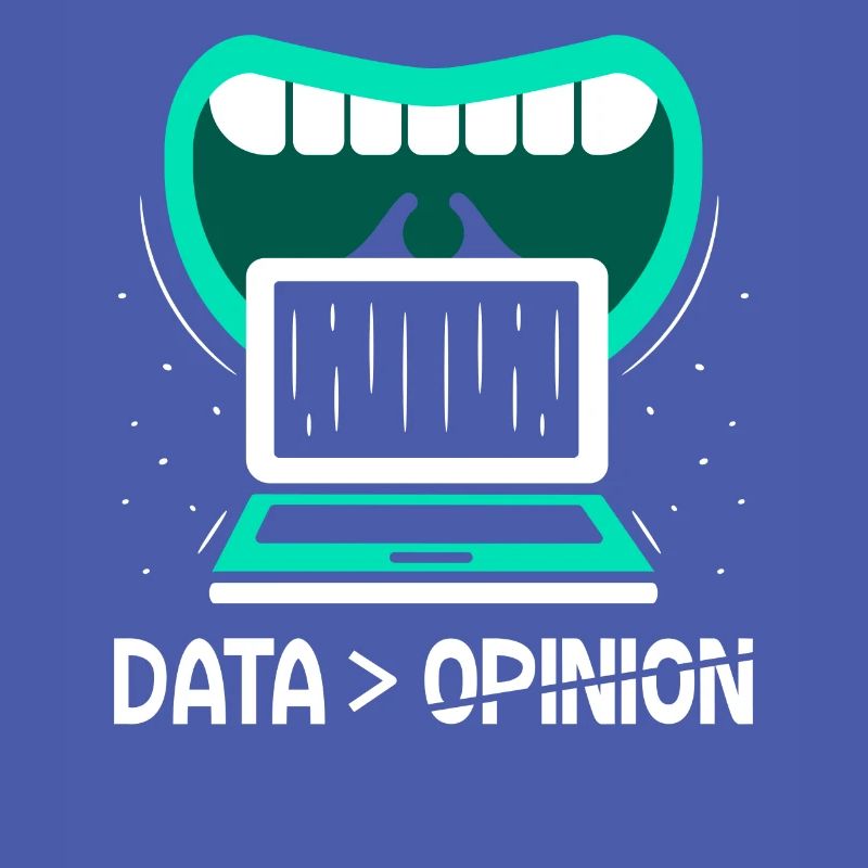 Data > Opinion Code Programmer Coder Coding