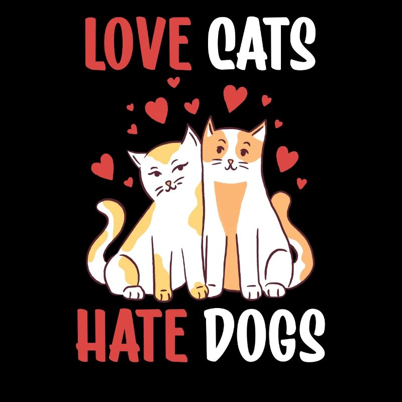 Dear Cats Hate Dogs Cat Pet Lover