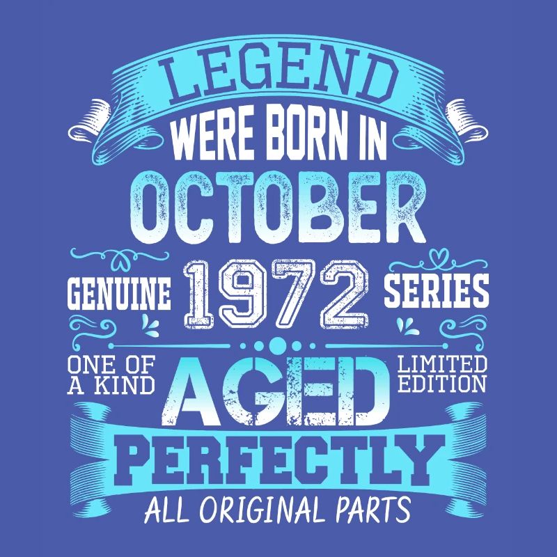 October 1972 - 50th birthday gift. Legend.