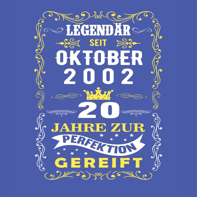 October 2002 - 20th birthday gift. Legend.