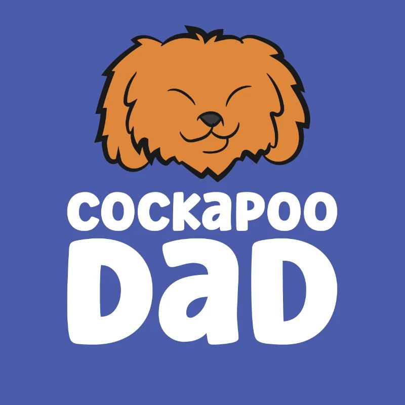Cockapoo Dog Papa Cockapoo Dad