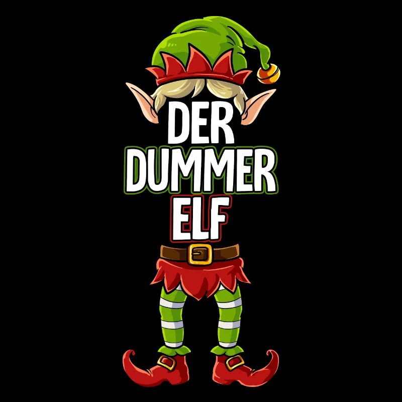 Dummer Elf Partnerlook Weihnachten