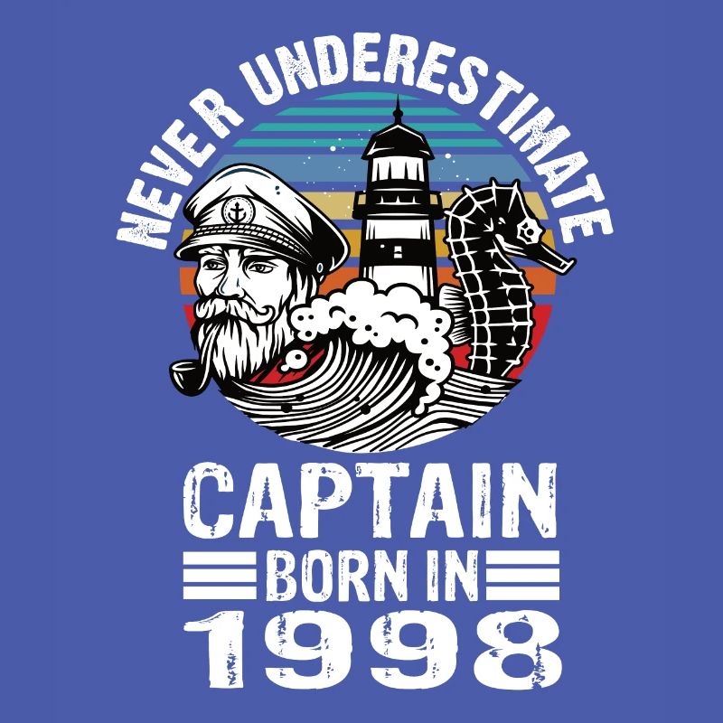 Never Underestimate Captain born in 1998