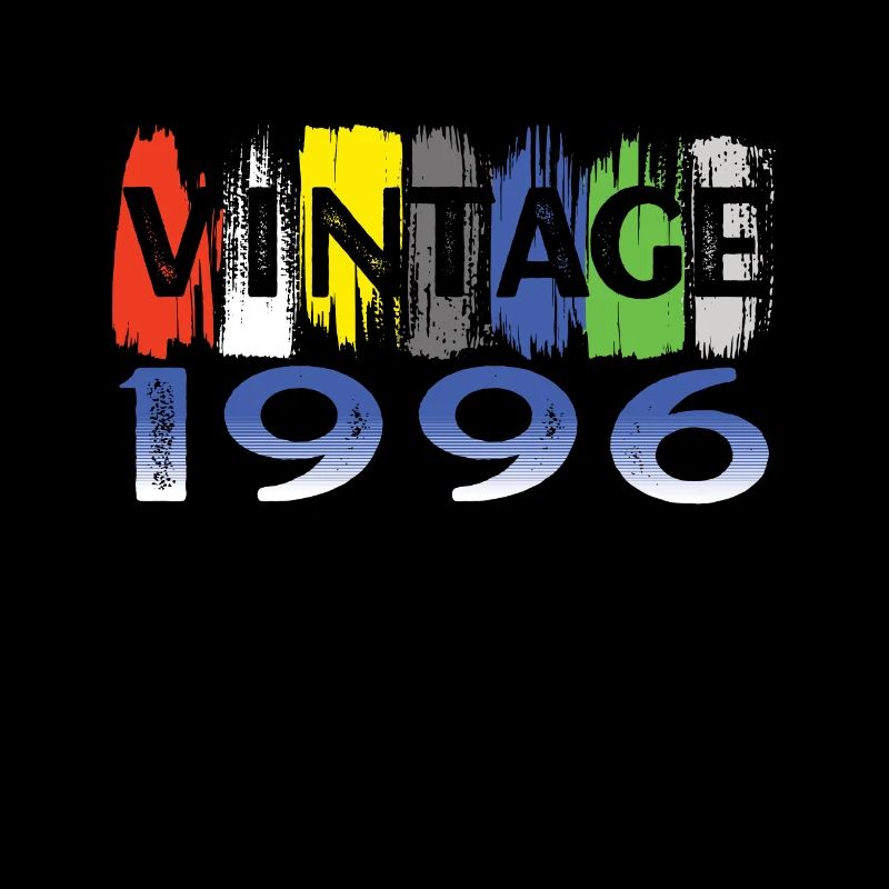 Vintage 1996 Retro Bitrthday Limited Edition