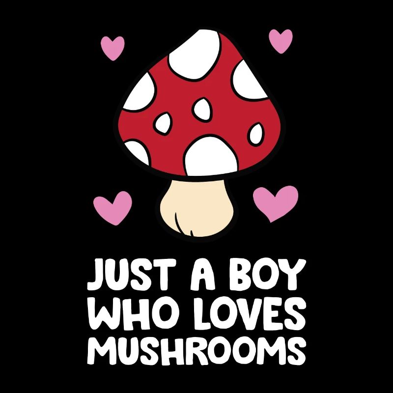 Juste un garçon qui aime les champignons