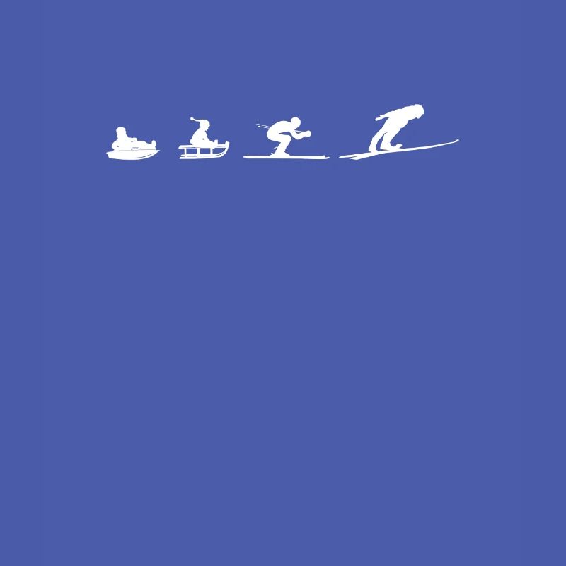 Evolution Sledge Ski Jumping Ski Flies Funny