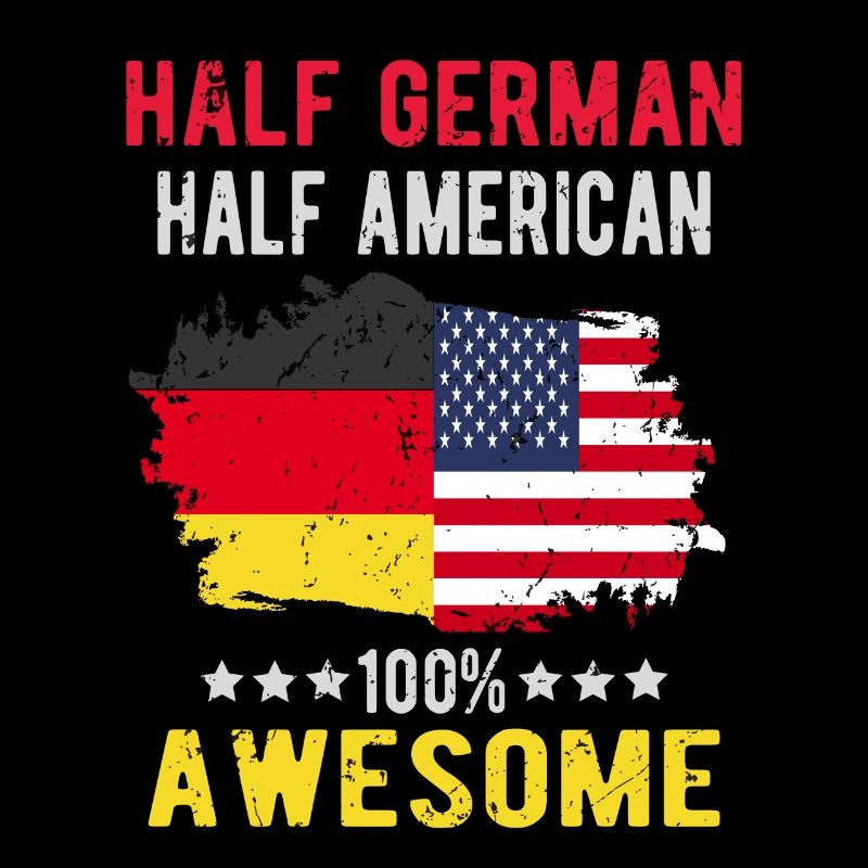 Half German half American