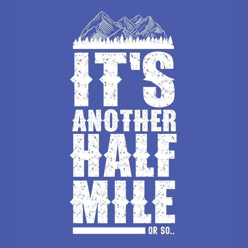 It's still half a mile or so hike