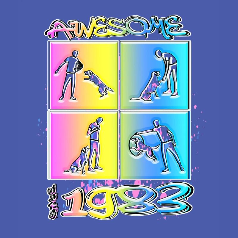 Awesome since 1983. Agility, Hundetraining