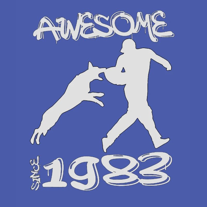 Awesome since 1983. Agility, Hundetraining
