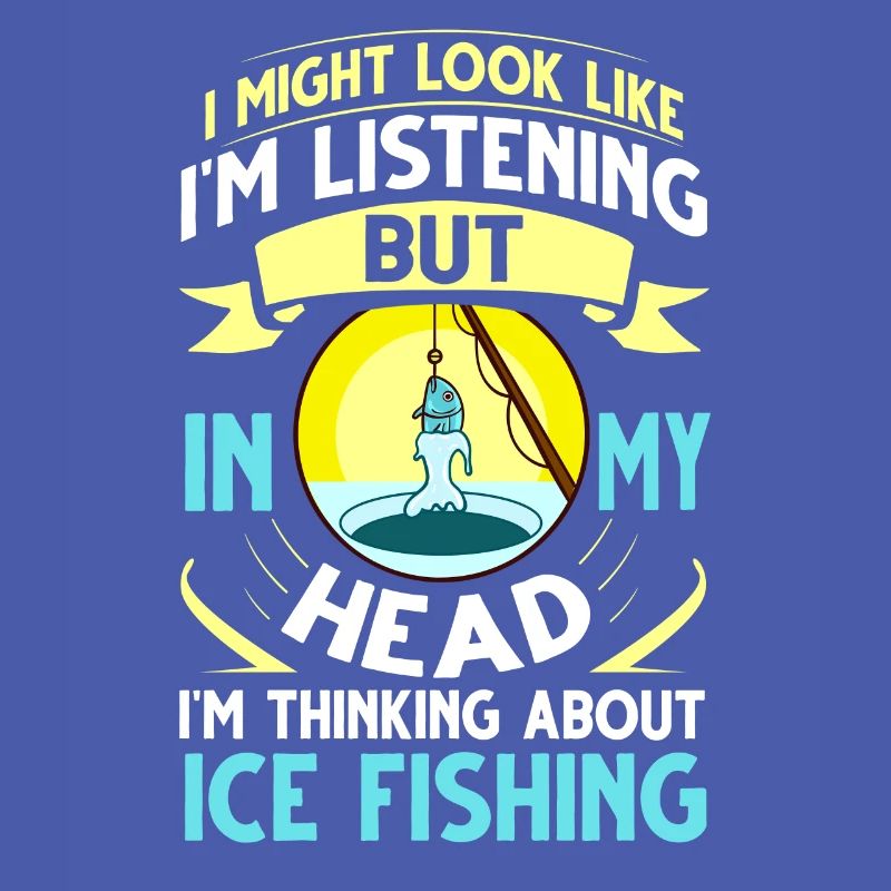 Eisfischen Fischer Eislöcher Eisbohrer Eis Fischen