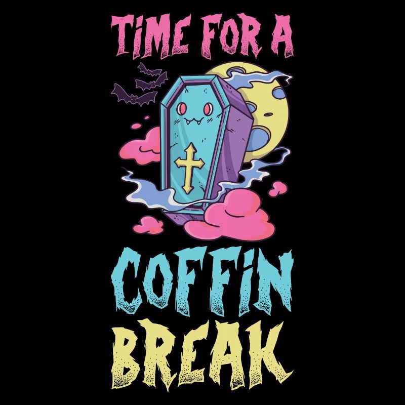Time For A Coffin Break Vampire Gift