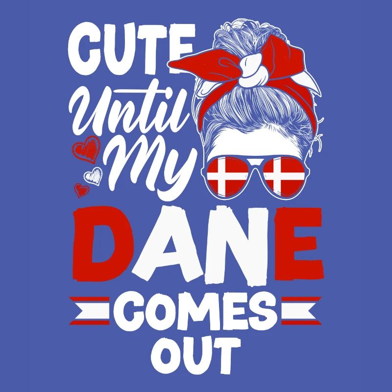 Danemark drapeau danois mignon jusqu’à ce que mon danois sorte