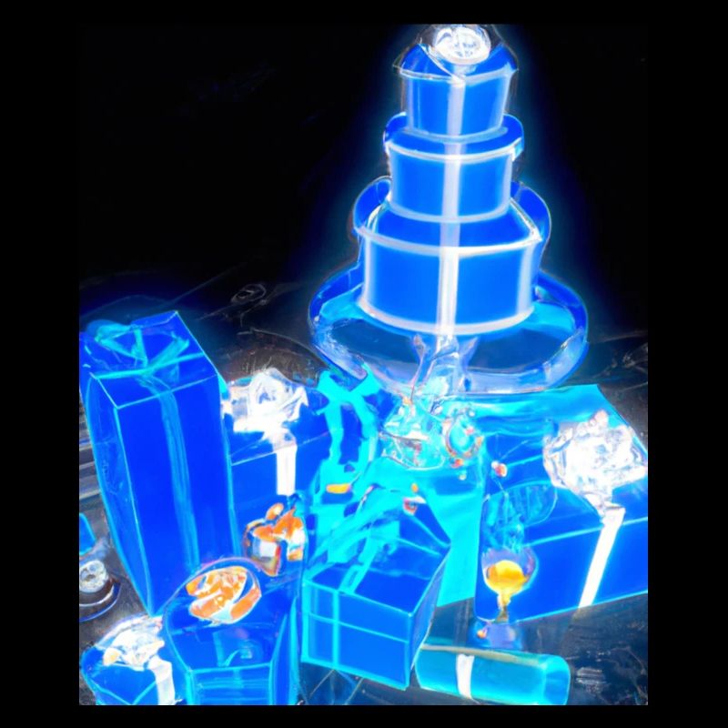 Christmas Christmas Tree Schematic Blueprint
