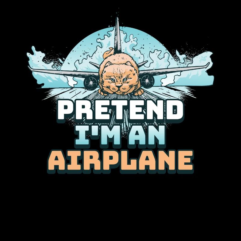 Pretend Im An Airplane Pilot Geschenk