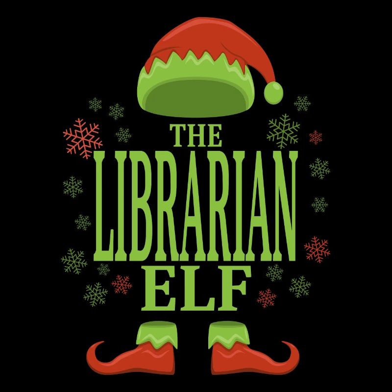 Bibliothécaire lutin de Noël