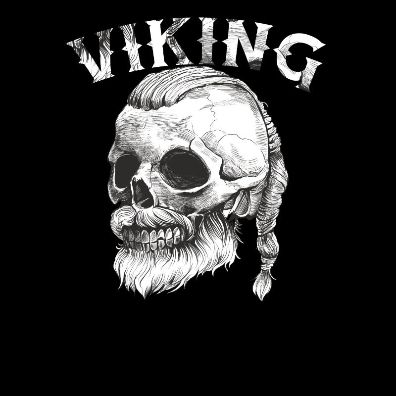 Odin Viking Cranium Warrior Viking Skull
