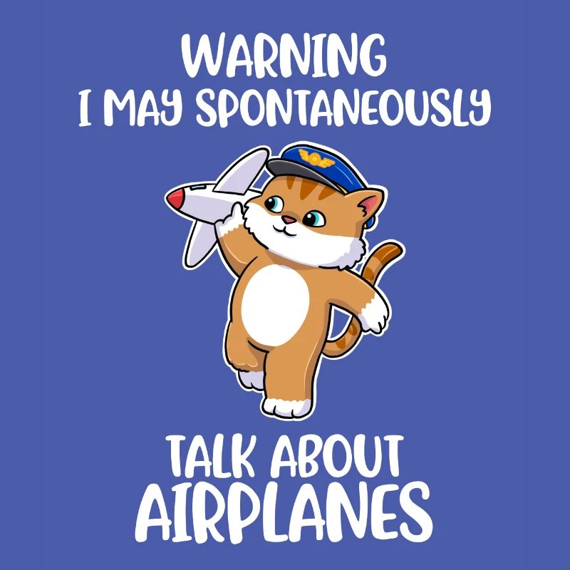 Talk About Airplanes Pilot Geschenk