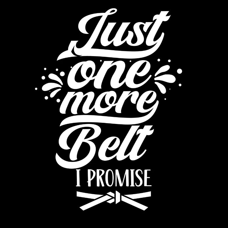Only one more belt promised gur black belt
