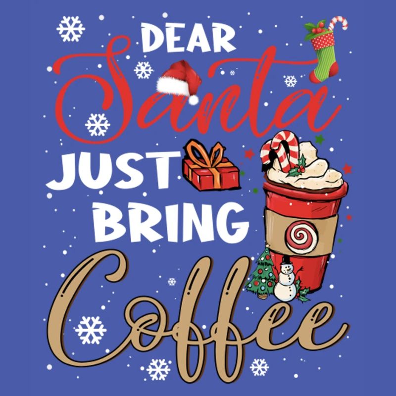 Cher Père Noël, apportez simplement un pyjama de Noël au café