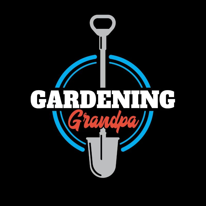 Gartenarbeit Opa Großvater Garten Gärtner