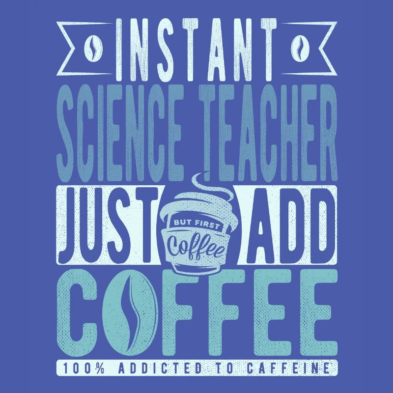 Café de professeur de sciences Dicton