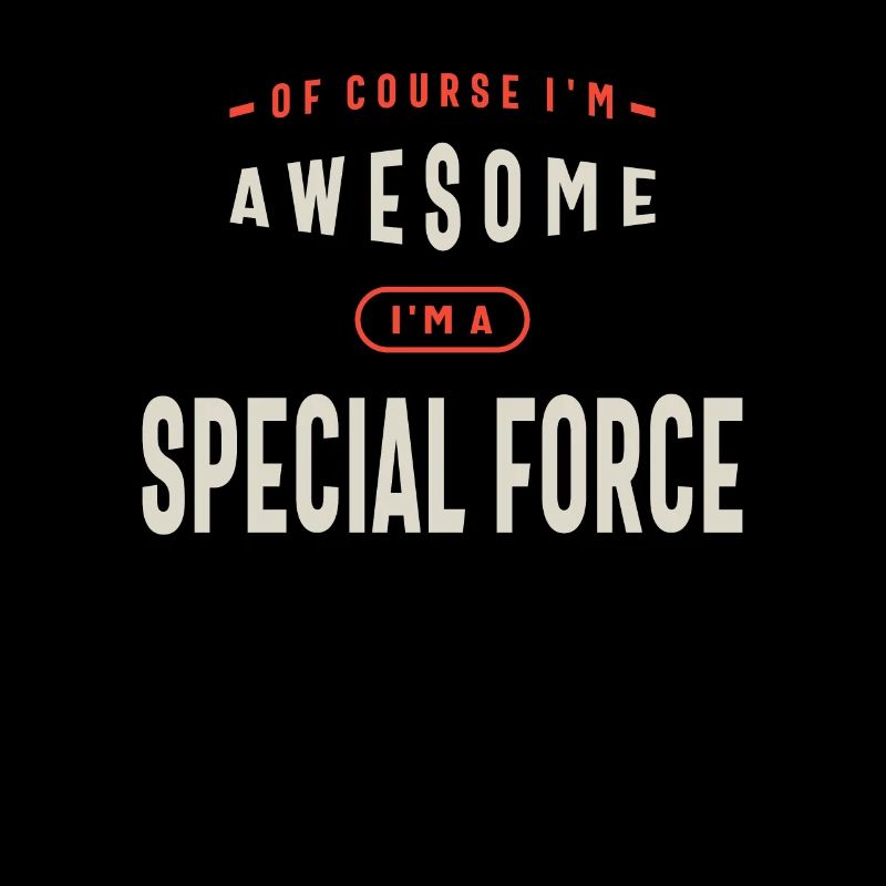 Special Force Job Beruf Geburtstagsarbeiter