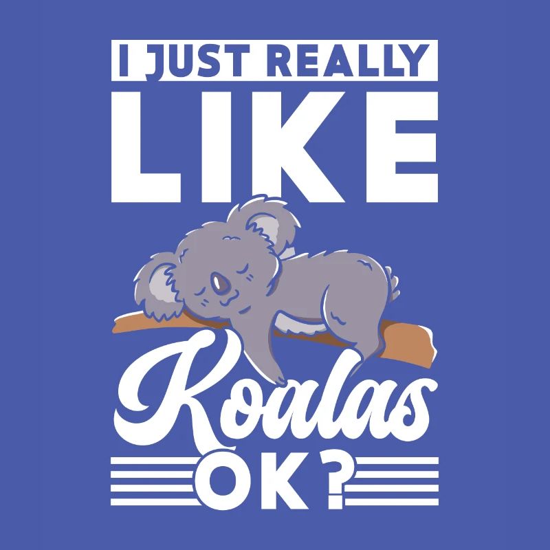 Ich Mag Koalas Einfach Sehr Koalabär Tier Koala