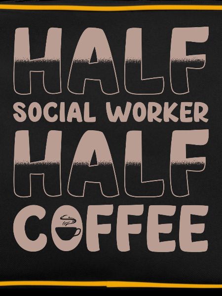 Halb Sozialarbeiter Halb Kaffee