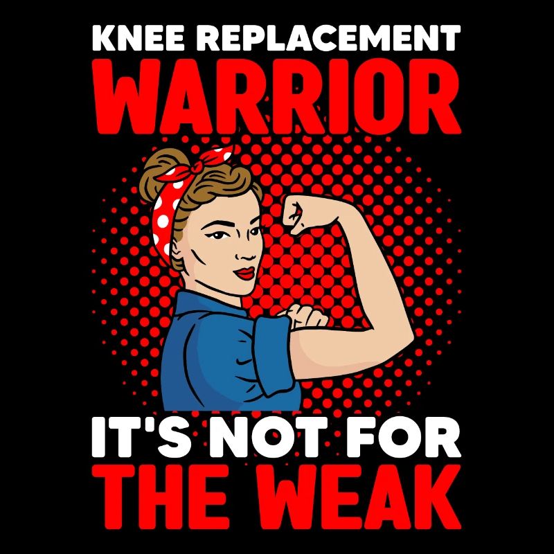 Knee Replacement Warrior, It's Not For The Weak
