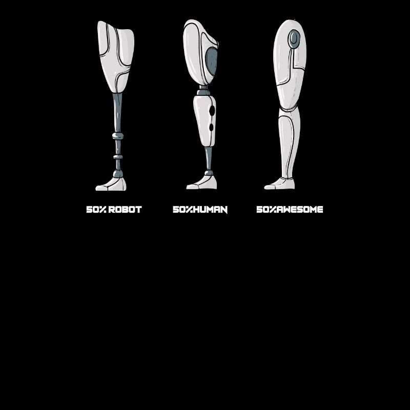 Amputation Leg Protesis Cyborg Accident Arm