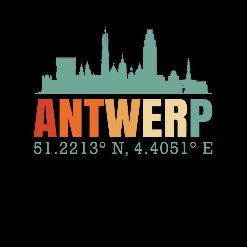 Skyline d’Anvers Pays-Bas