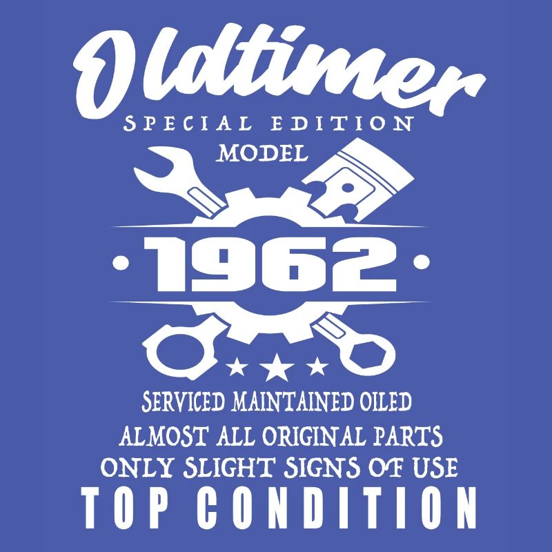 Oldtimer Special Edition Model 1962 Birthday