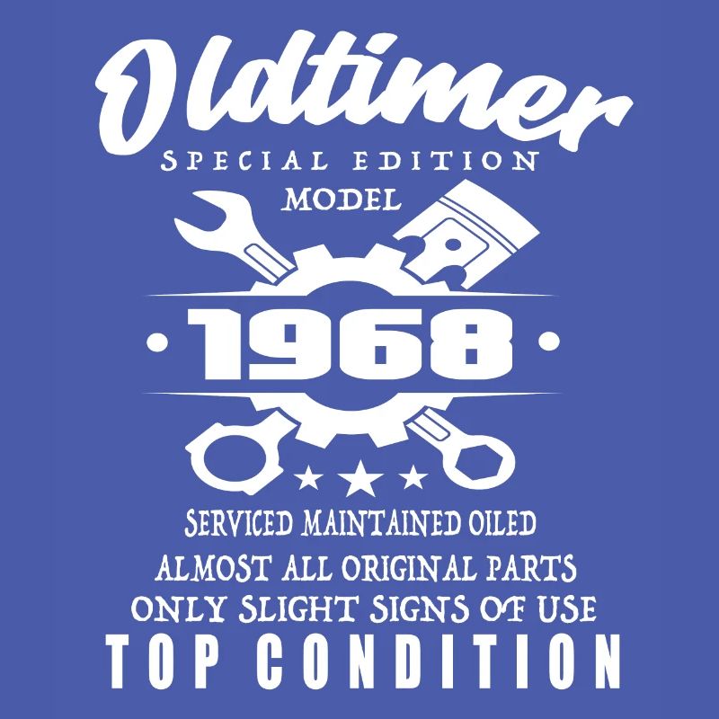 Oldtimer Special Edition Model 1968 Birthday