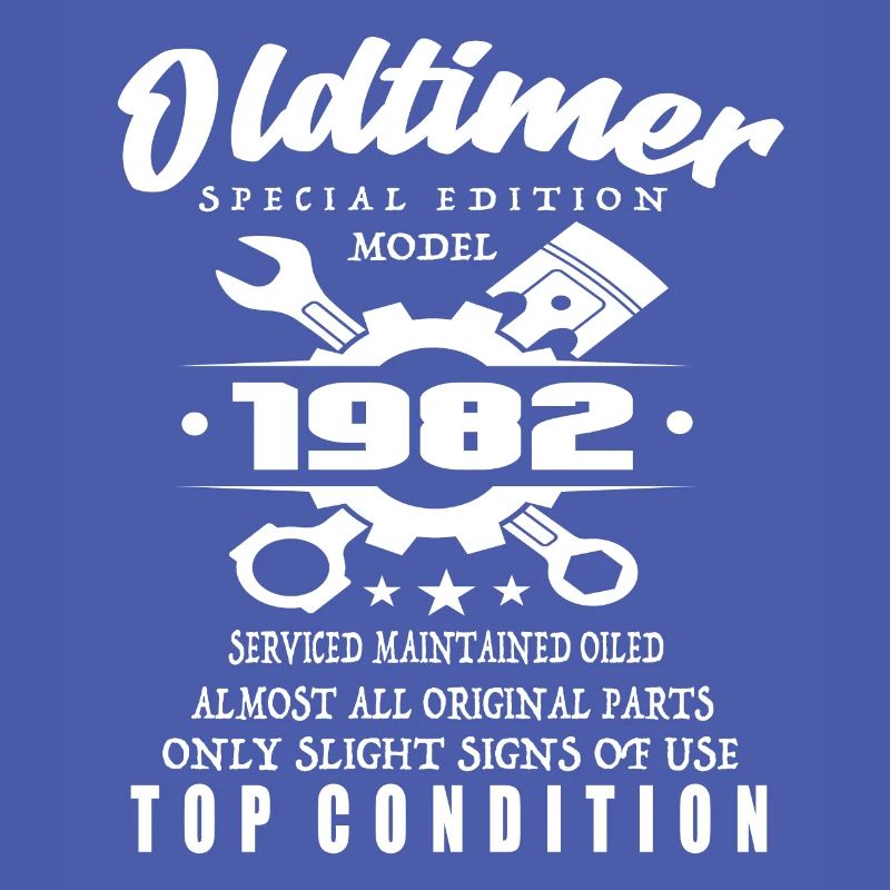Oldtimer Special Edition Modell 1982 Geburtstag