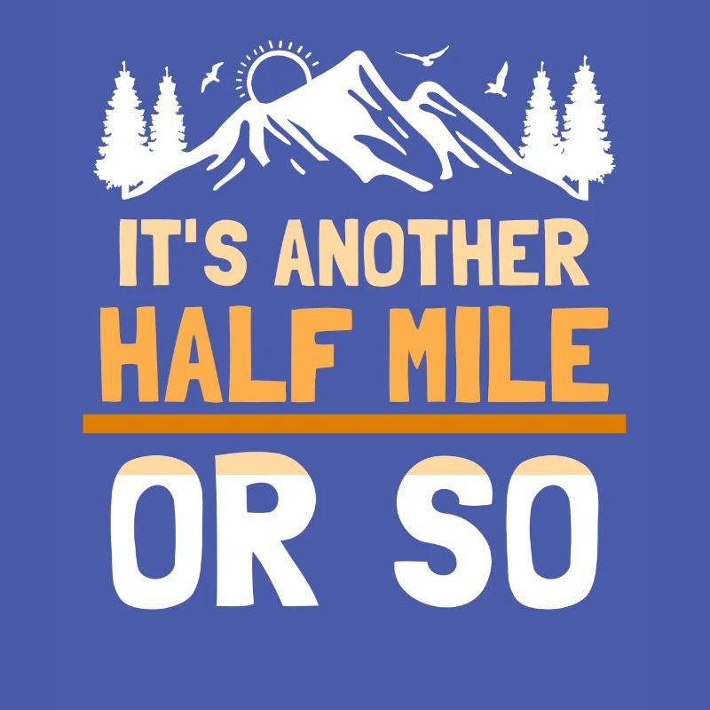It's still half a mile or so hike