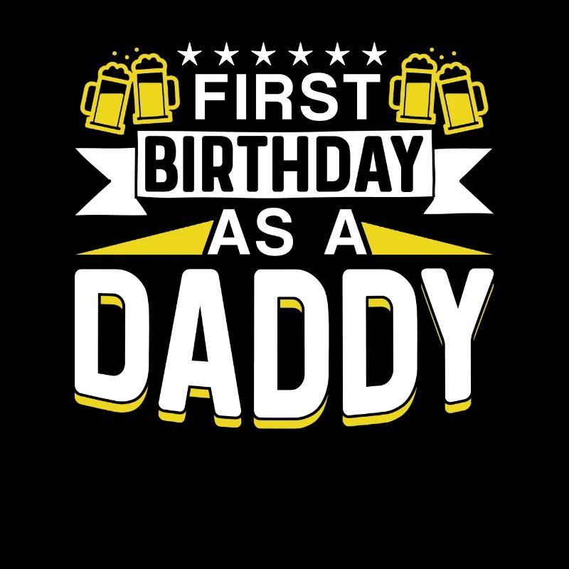 Erster Geburtstag Als Papi Vater Papa Party