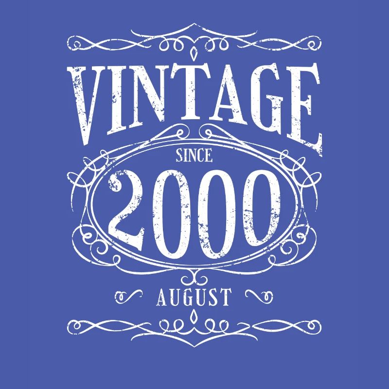 Geburtstag - Vintage since August 2000