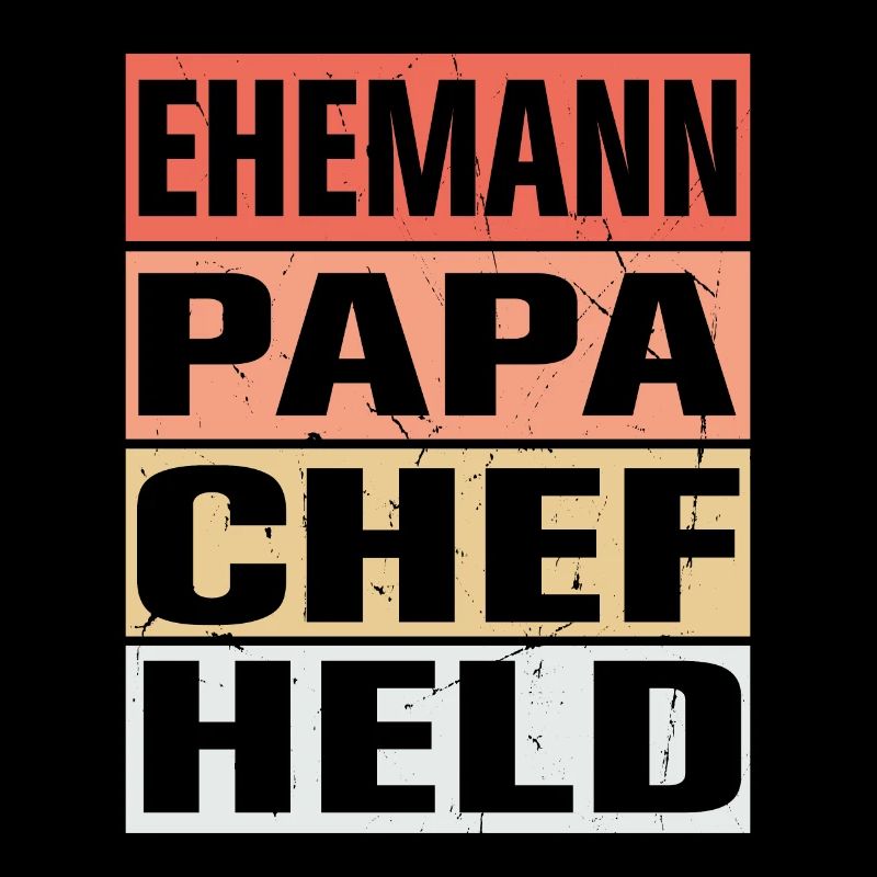 Chef Vater Ehemann Held