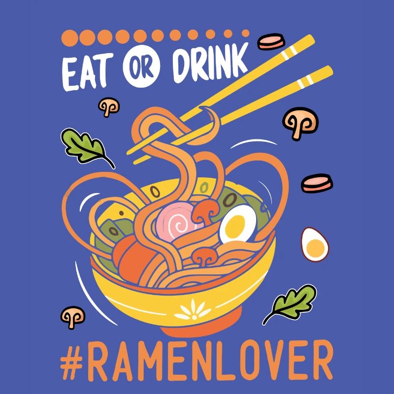 Essen Sie oder trinken Sie - Ramen-Nudel
