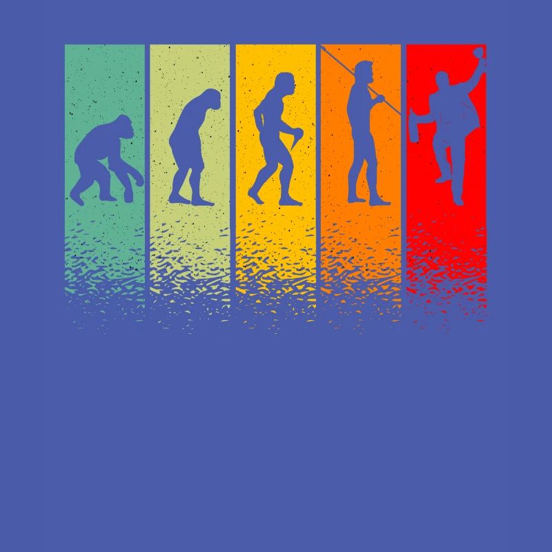 Evolution Geschenk Humor Aperitif Retro