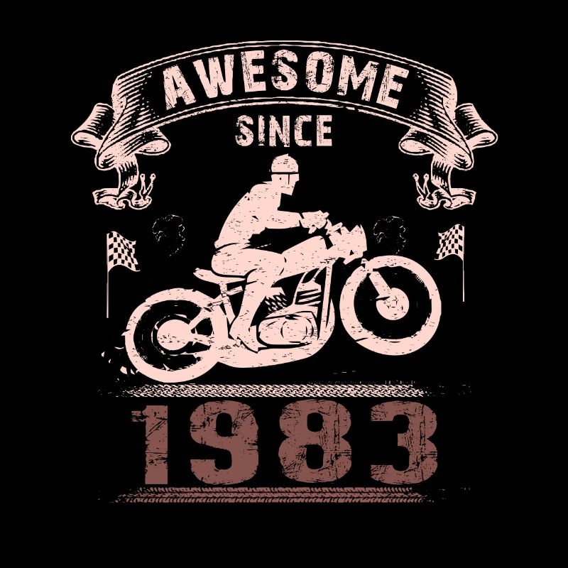 Awesome since 1983, Biker 40. Geburtstag