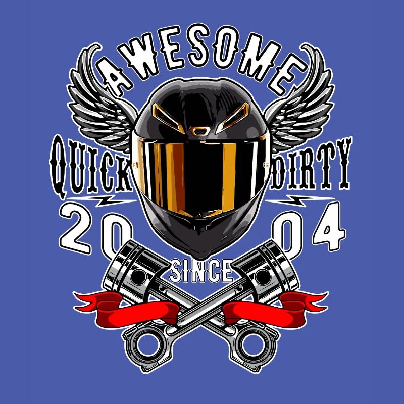 Awesome since 2004, Biker Geburtstag