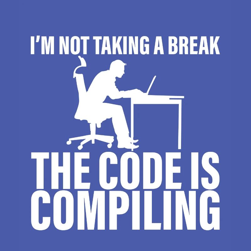 I'm Not Taking A Break, The Code Is Compiling 4